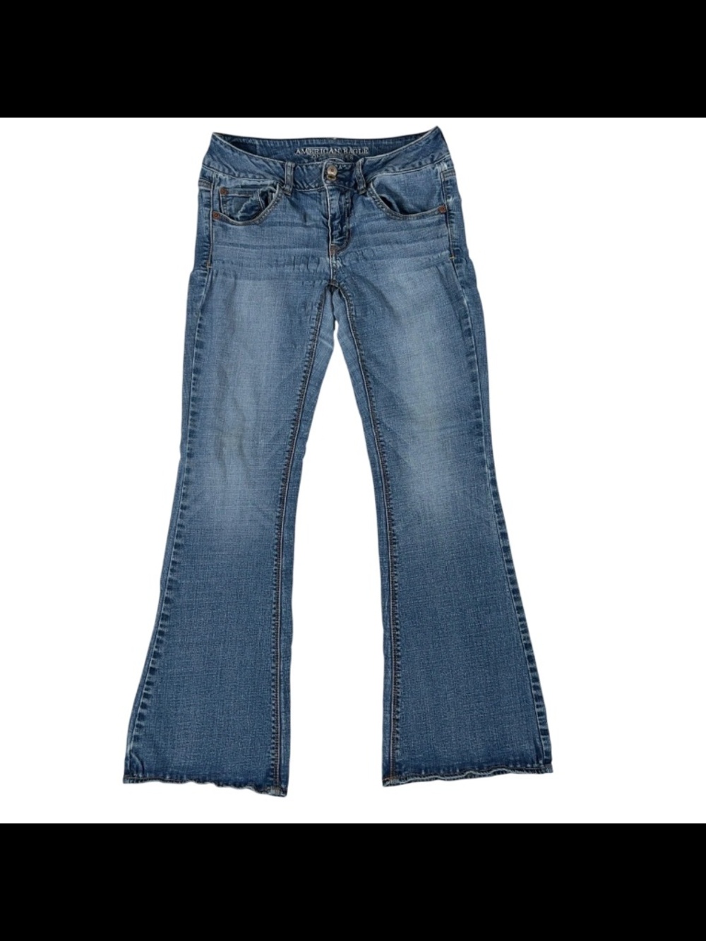 American Eagle Outfitters Artist Super Stretch Jeans Womens Size 6 Short Flare